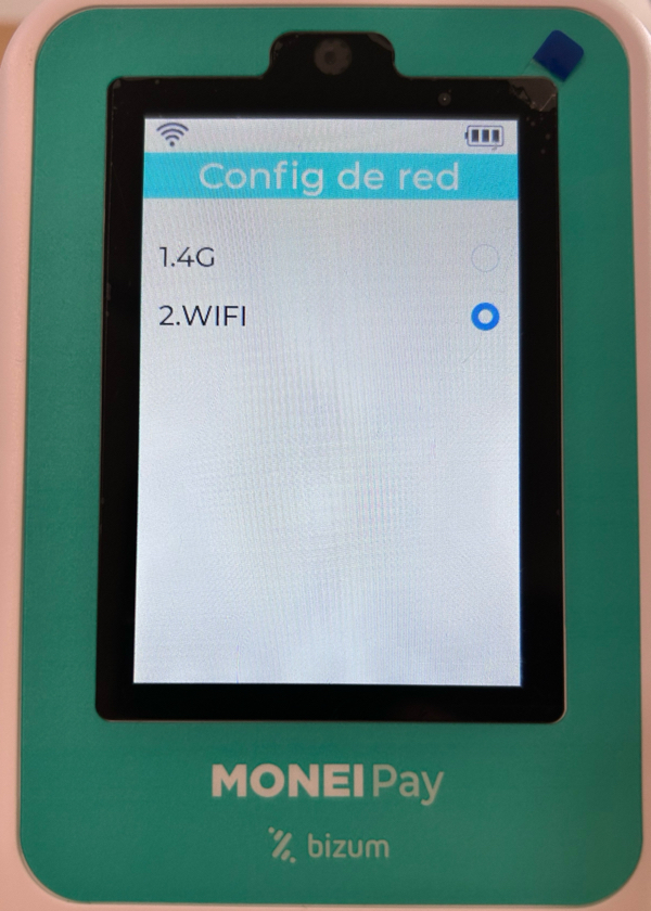 MONEI POD WIFI Network Mode selection