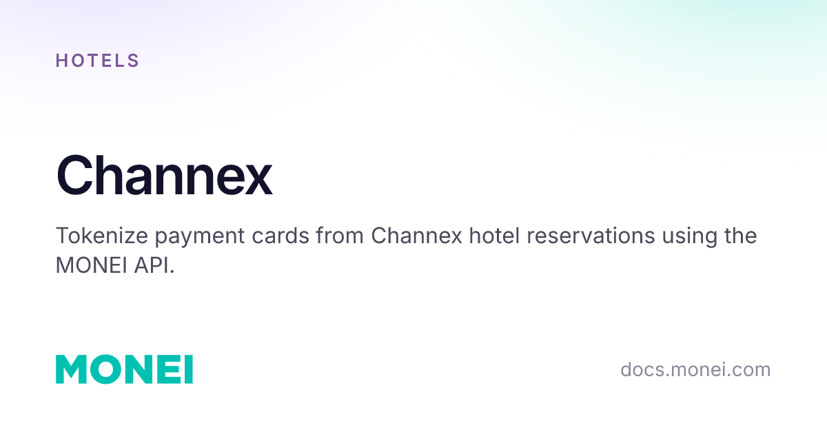 Channex | MONEI Documentation